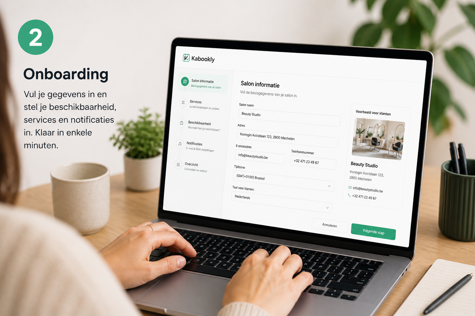 Doorloop de onboarding